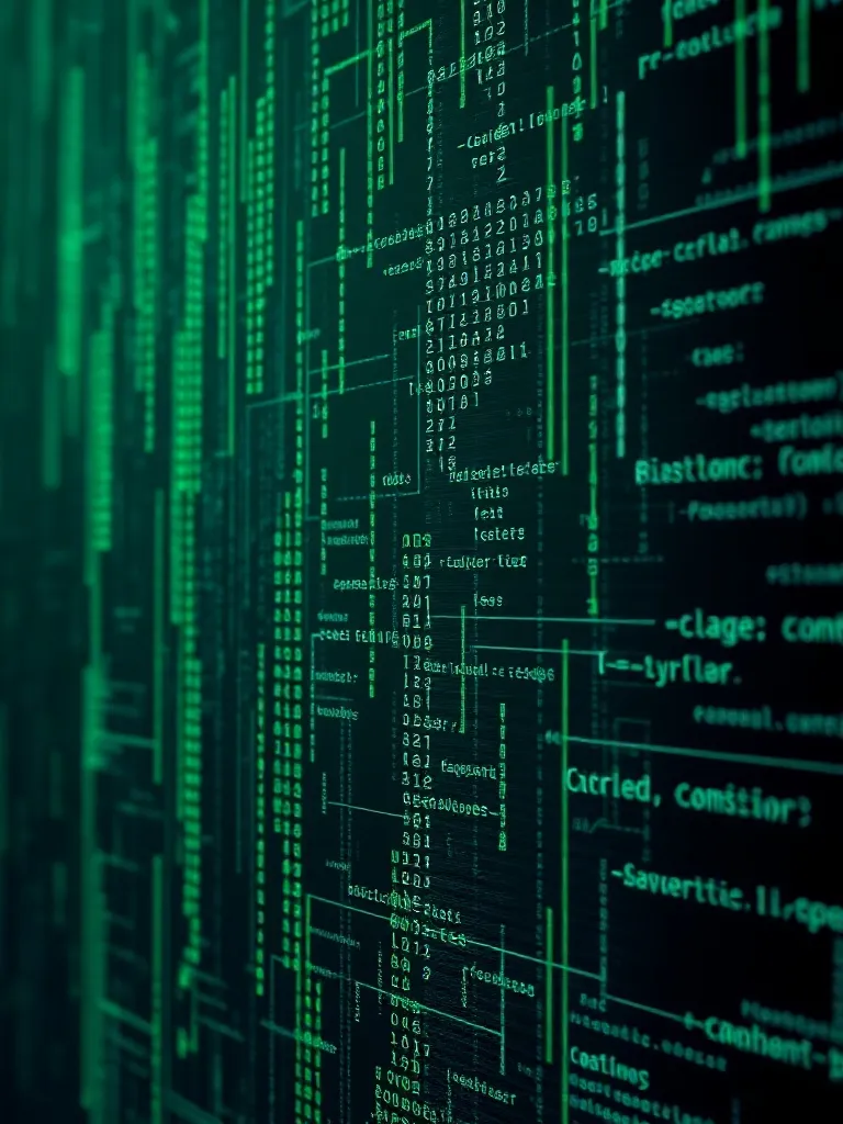 Abstract digital visualization of data streams and mathemati